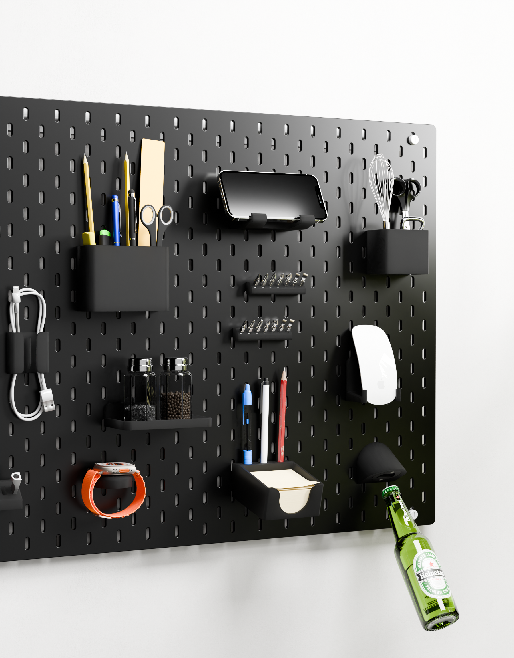 Skadis Zubehör richtig nutzen: 10 geniale Ideen für dein Zuhause