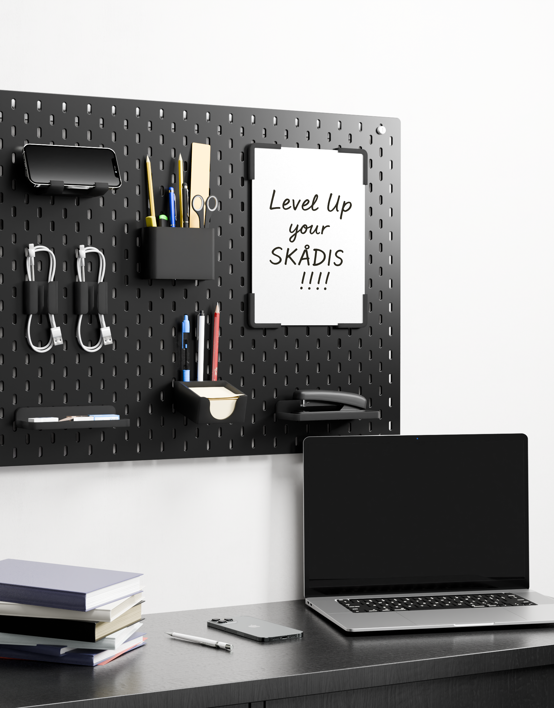 Mehr Ordnung im Home-Office dank cleverer Wandlösungen