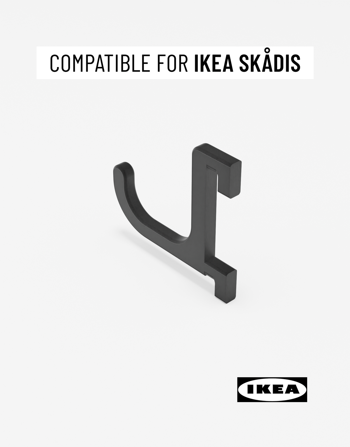 Tassen Haken Aufsatz für IKEA SKÅDIS Lochbrett