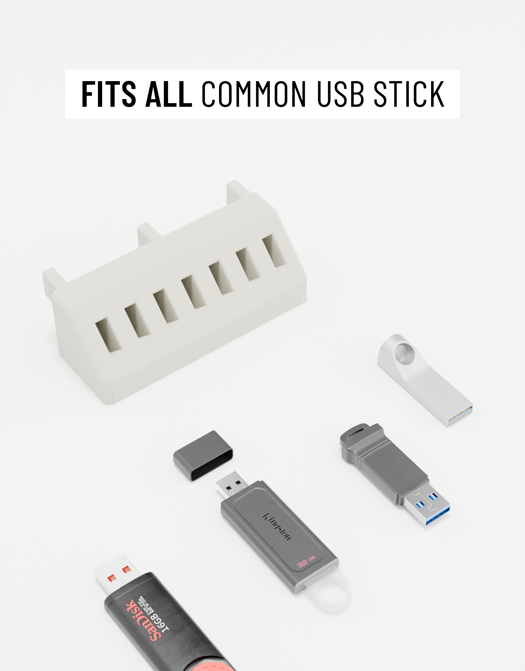 USB Stick Halter