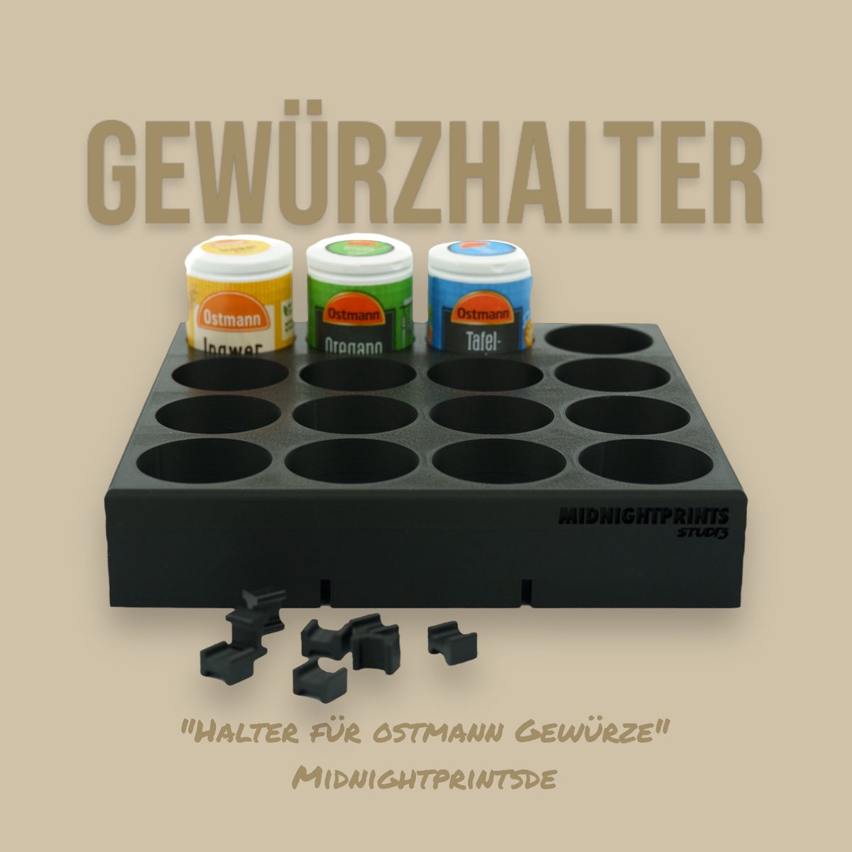 Spice holder - for Ostmann spices - spices - Ostmann - Just Spices