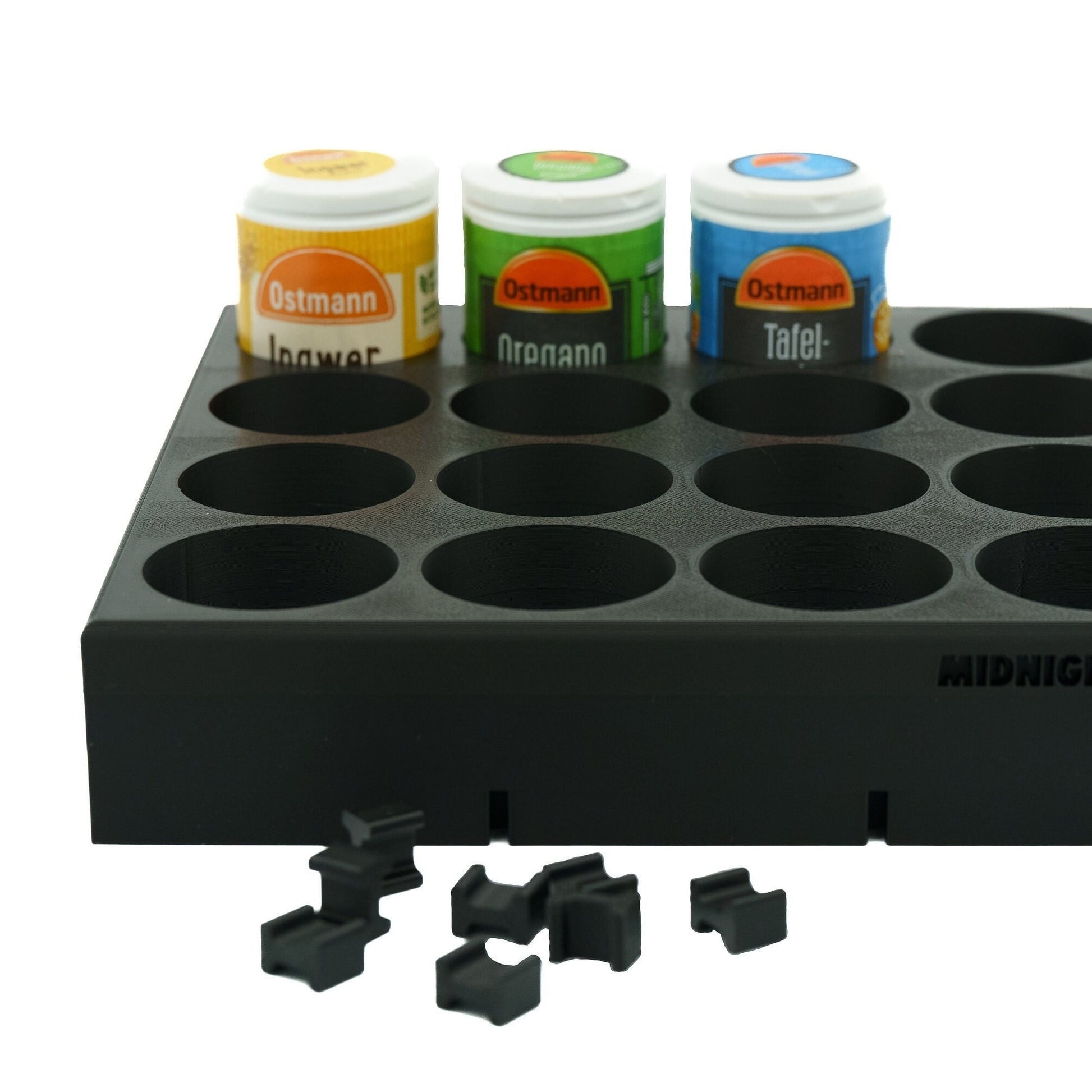 Gewürzhalter - für Ostmann Gewürze -Gewürze - Ostmann - Just Spices - Küche -Schubladen Halterung - Personalisierbar - spicerack