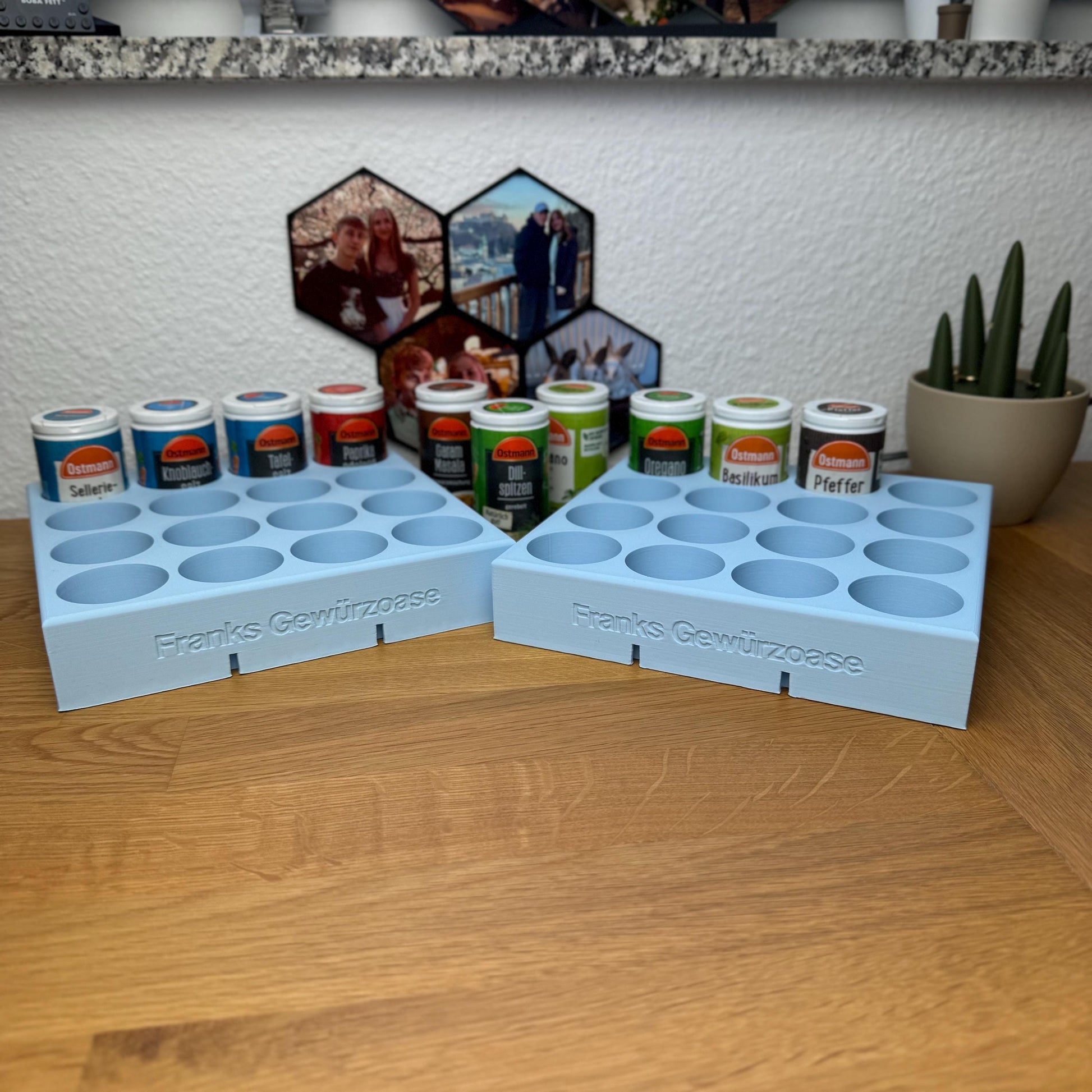 Gewürzhalter - für Ostmann Gewürze -Gewürze - Ostmann - Just Spices - Küche -Schubladen Halterung - Personalisierbar - spicerack