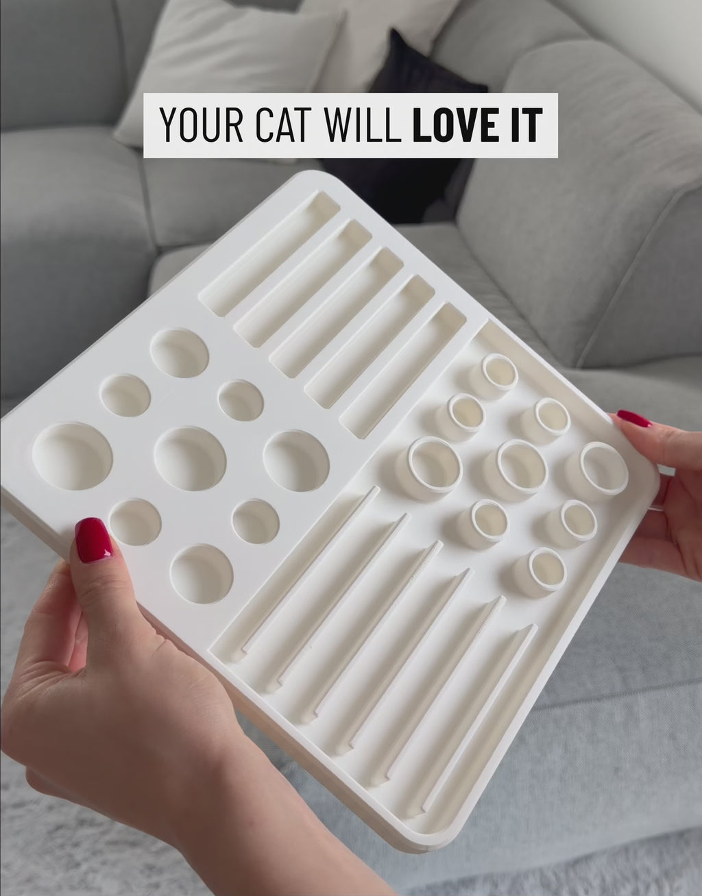 Snackbrett für Katzen