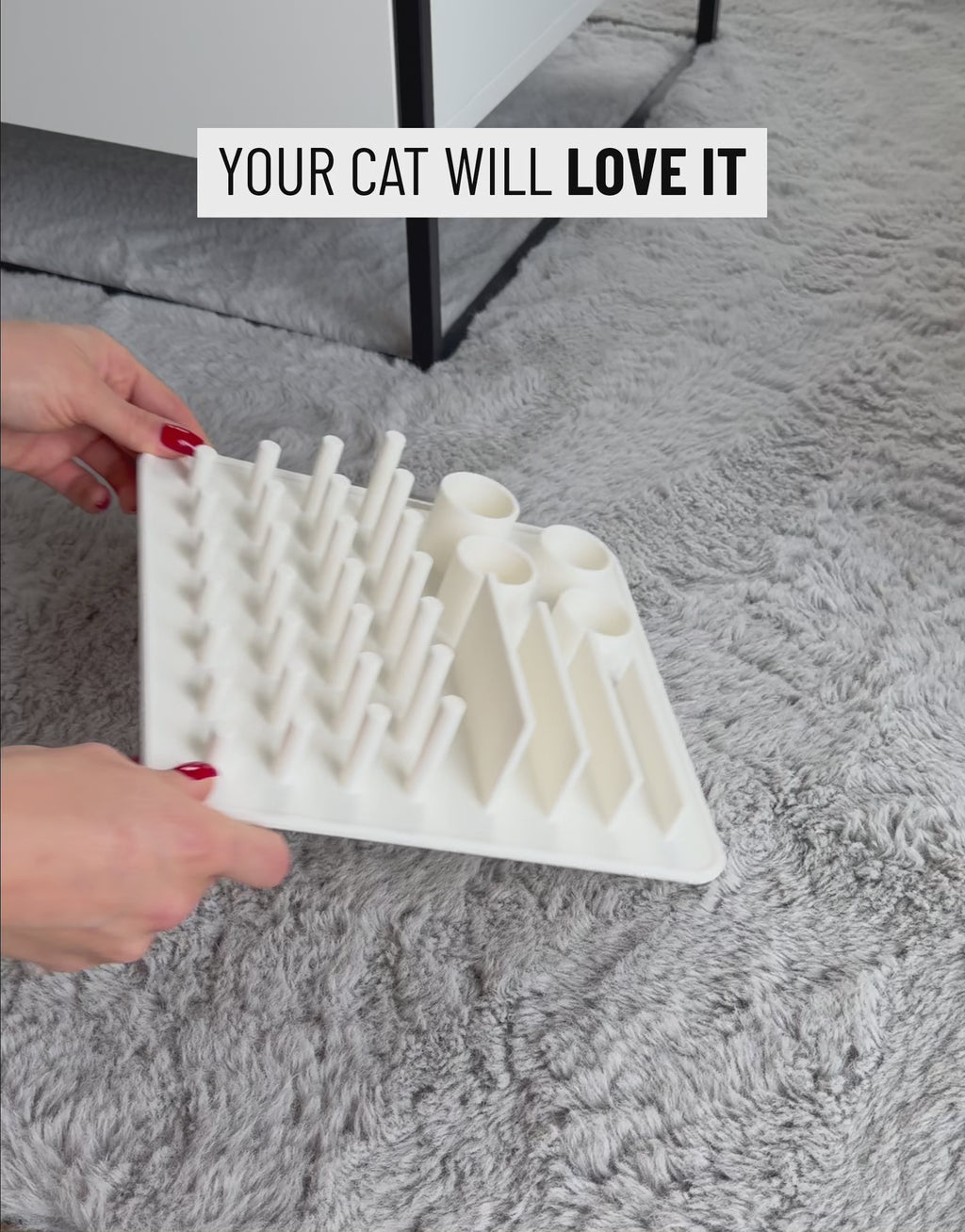 Snackbrett für Katzen